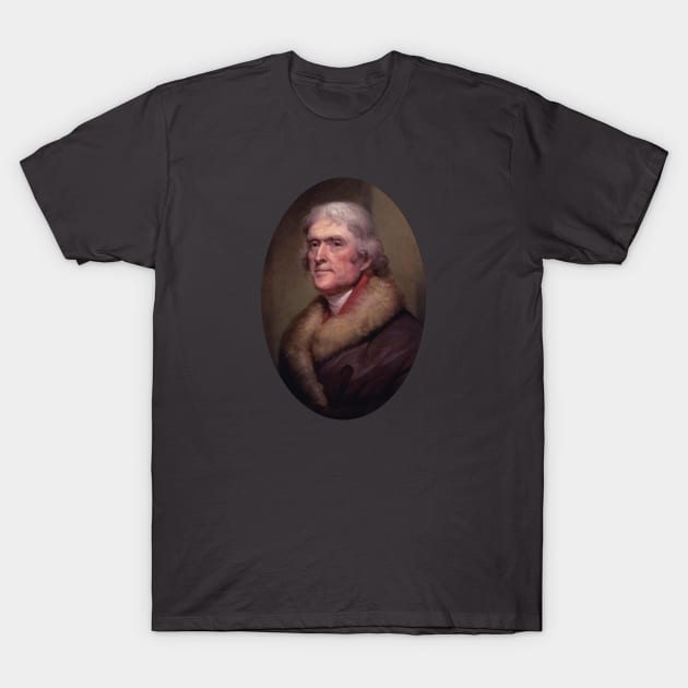 President Thomas Jefferson T-Shirt by warishellstore